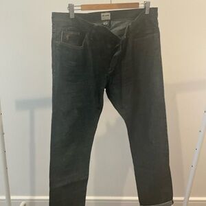 TODD SNYDER Men's Black Jeans